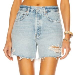 NWT Agolde Riley High Rise Shorts